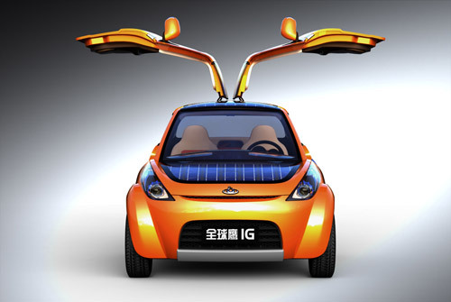 吉利全球鹰IG成为北京车展“最聪明”的小车