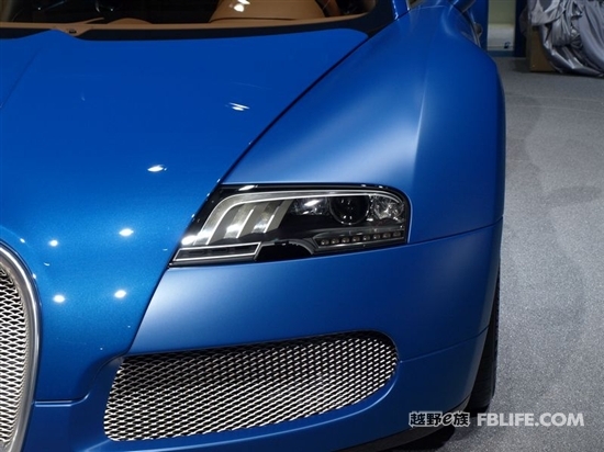 e族车展静态品车：布加迪Veyron Grand Sport\(4\)