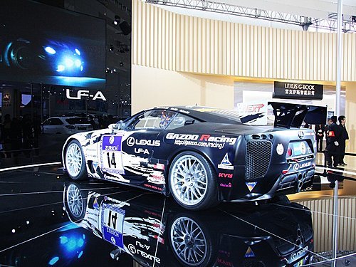 雷克萨斯超级跑车LF-A 北京车展实拍解析