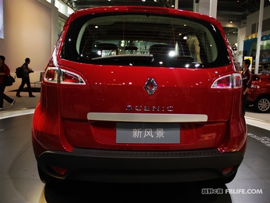 e族车展静态品车：法国雷诺新风景MPV\(3\)