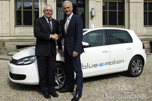 大众电动高尔夫blue-e-motion后年德国上市