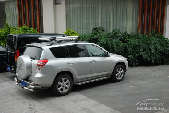 RAV4 膜与玻璃结合全程实录