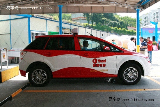 比亚迪电动车e6和深圳充电站实拍解密