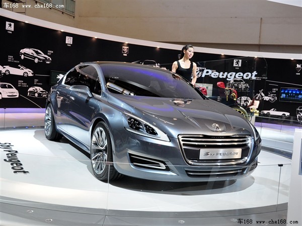 东风标致明年将国产5 by Peugeot概念车