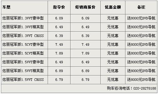 购长城炫丽冠军版送8000元DVD导航-炫丽