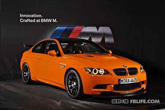 BMW M3 GTS高性能赛车顶配版即将上市