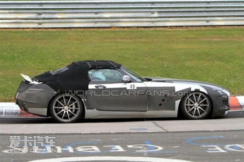 奔驰SLS AMG敞篷版曝光 2011年正式发布