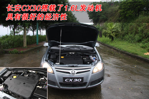 家用很靠谱！ 试驾长安CX30 1.6L手动挡\(图\)\(3\)