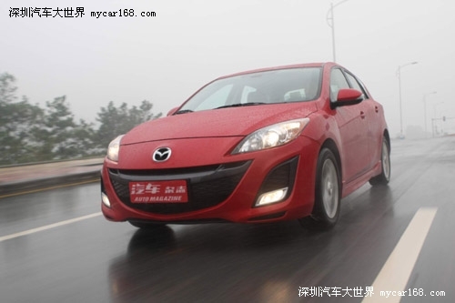 以zoom-zoom之名 进口Mazda3两厢 2.0AT试驾\[1\]