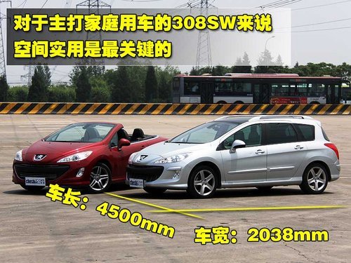 “性格迥异”试驾标致308CC/308SW-外观篇\(2\)