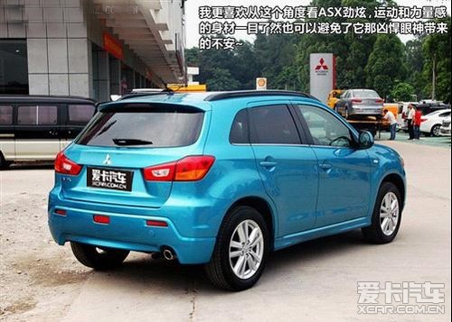 小号版欧蓝德 实拍三菱新SUV—ASX劲炫