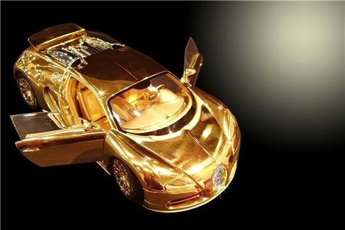 价值200万英镑 黄金布嘉迪-威航模型