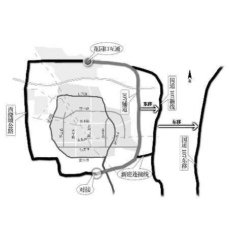 郑州东四环东迁 107辅道更名限行成市区路