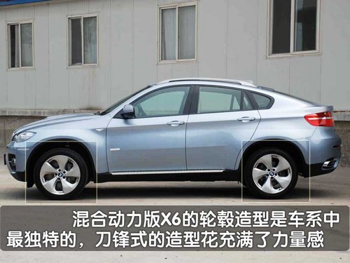 售216.8万 实拍BMW混合动力版X6(多图)