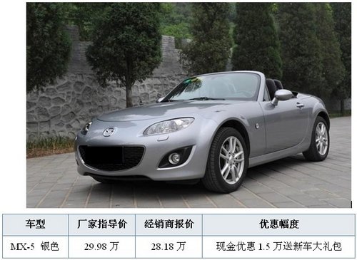 MX-5广州仅有一台现车