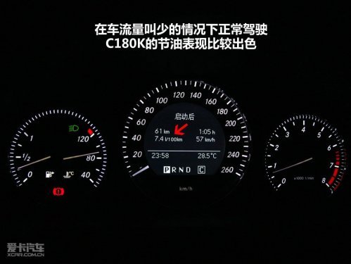 以环保之名 测试北京奔驰C180K经典型