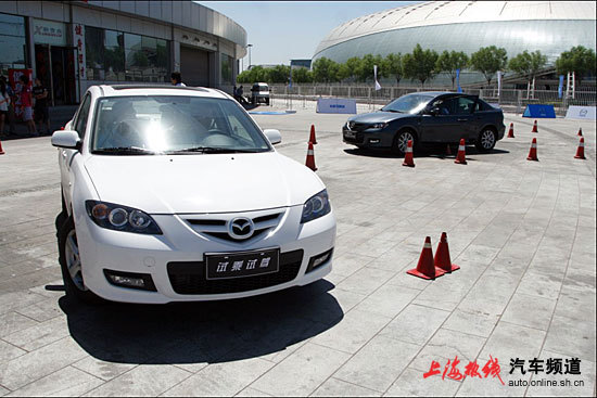 长安马自达第二届“汽车运动会”天津接力第一棒