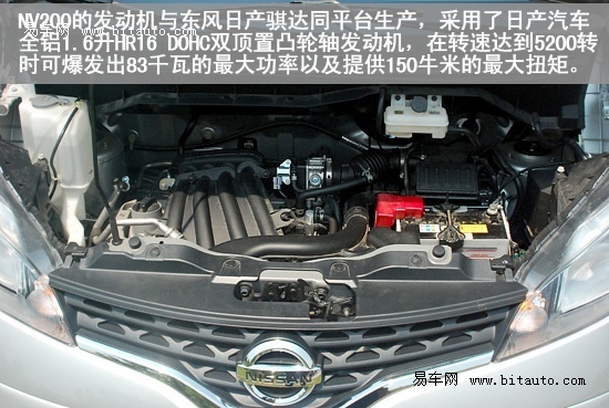 试驾郑州日产NV200 设计与实用兼顾的CDV(2)