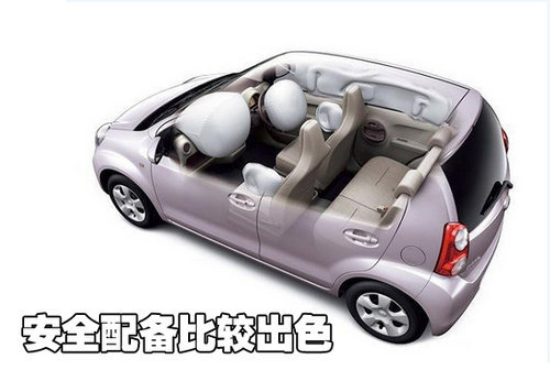 丰田1.0L微车Passo即将国产 预售价6-8万元(2)