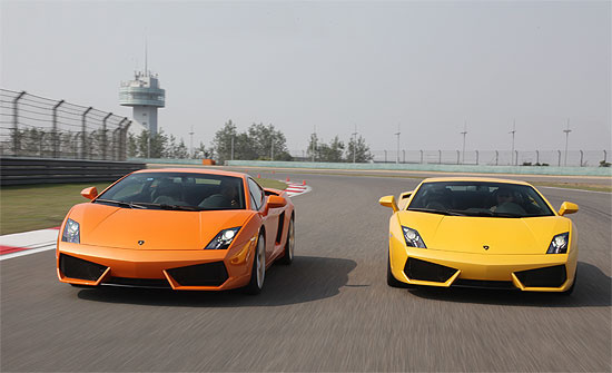 少点沉稳多点激情 Gallardo LP550-2上海赛道试驾(4)