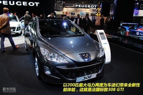 法国小钢炮 图解标致新308 GTI