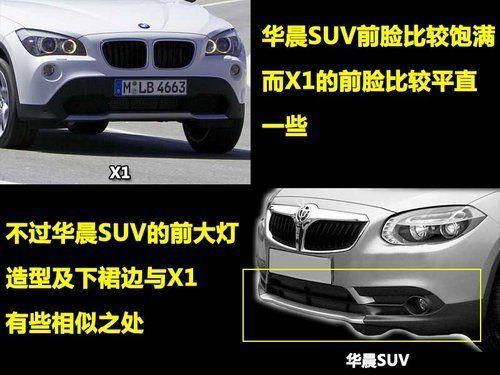 华晨自主SUV明年十月上市 新车尺寸与宝马X1相仿