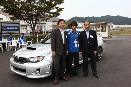 斯巴鲁在日本举行试驾会展示创新车型