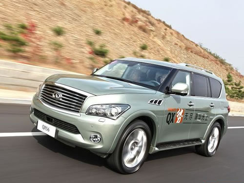 试驾英菲尼迪QX56 庞大身躯全方位称王(3)