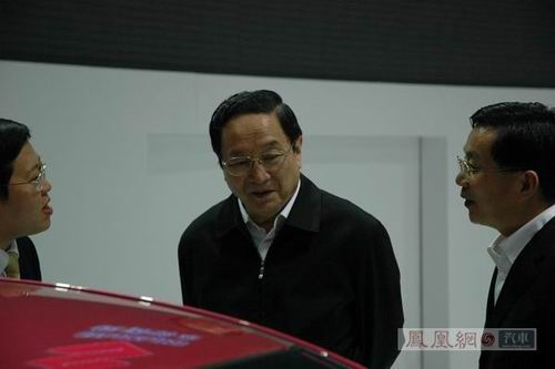 独家首报:上海市市委书记俞正声莅临上海车展