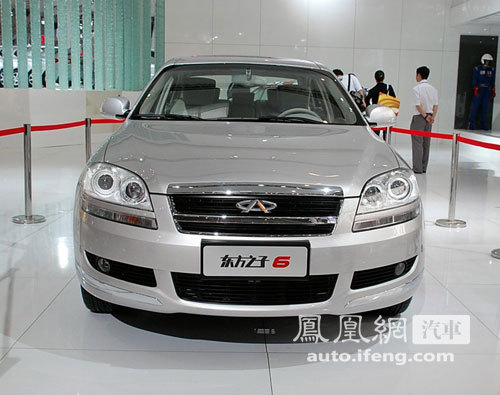 奇瑞首款中型车瑞麒G6明年上市 预售20-24万