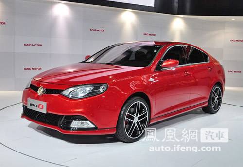 名爵MG6广州车展提前发布 预售11万-16万元