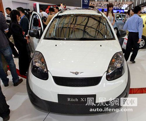 奇瑞小型SUV瑞麒X1将于15日上市 预计售5-7万
