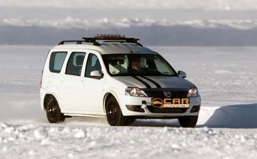 Dacia Logan MPV试验车谍照曝光 轮距有所加长