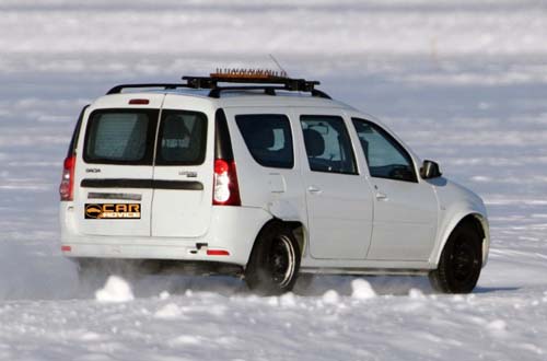 Dacia Logan MPV试验车谍照曝光 轮距有所加长