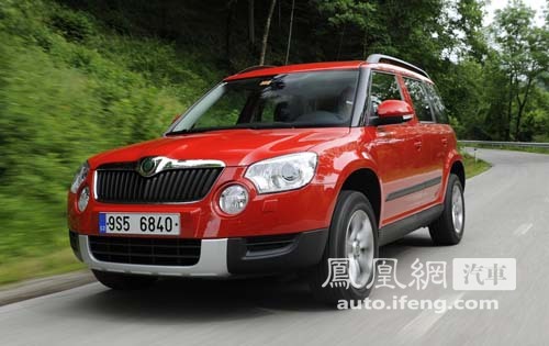 斯柯达Yeti将亮相北京车展 2011年国产上市