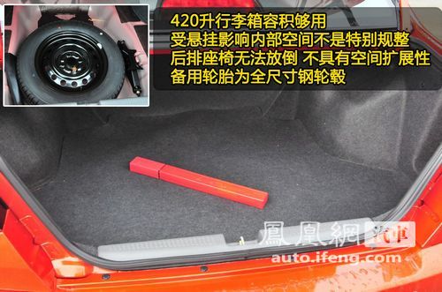 凤凰网汽车试驾V3菱悦CVT 无缝换档成熟家轿\(5\)