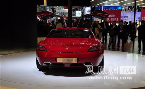 奔驰SLS AMG亮相北京车展 预售350万起