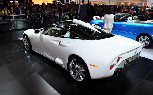 世爵两款跑车亮相北京车展 售价386-457万