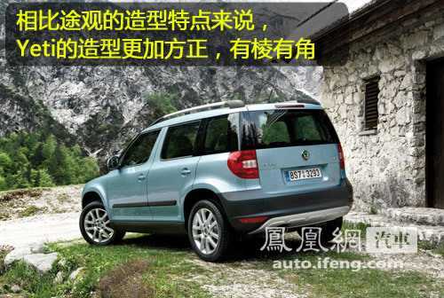 上海大众明年国产途观兄弟SUV 详解斯柯达Yeti
