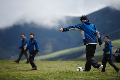 冰川游记\(四\)：迎合世界杯 体验高原足球赛\(3\)