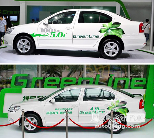 详解斯柯达新明锐GreenLine 油耗是4.9Lor5.0L\(2\)