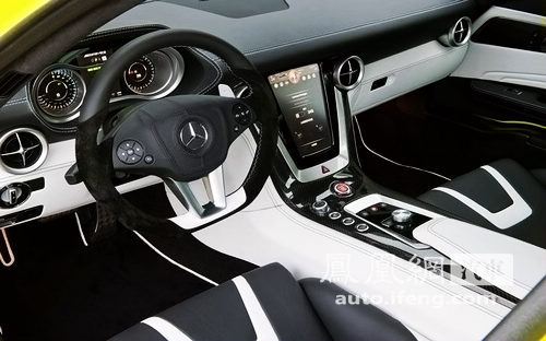 电动版奔驰SLS AMG原型车官图发布 2013年上市