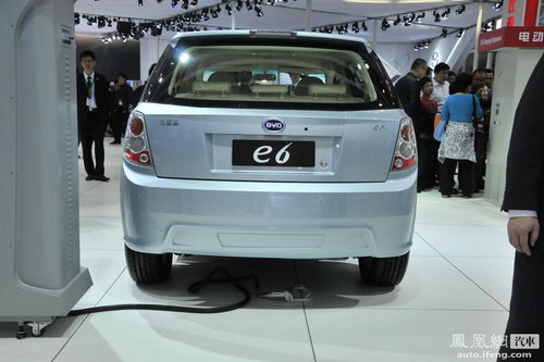 比亚迪E6纯电动车或9月上市 购车可获6万元补贴