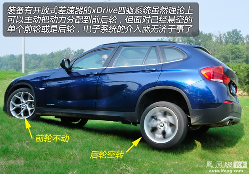 凤凰网汽车测试宝马X1 只照顾驾驶者的感受(3)