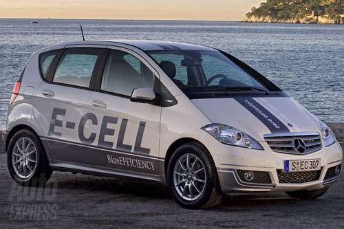 奔驰A级E-Cell巴黎车展首发 首批500辆/明年上市