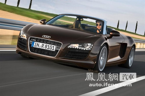 奥迪R8 Spyder V8海外售价公布 合99.84万元起(3)