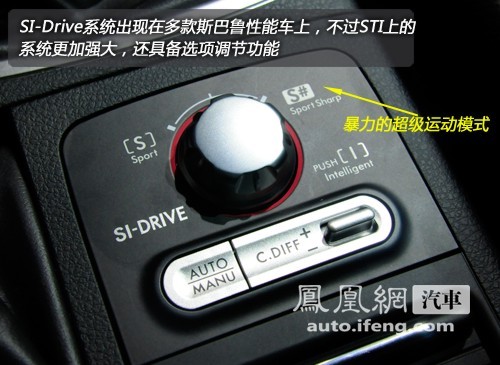 [凤凰评车]体验斯巴鲁2011款三厢WRX STI(4)