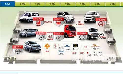广州车展3D展馆实图解析 各馆明星车型阵容一览