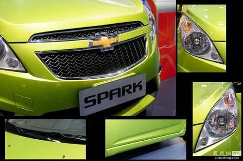 广州车展静态体验全新SPARK斯帕可 小车也时尚