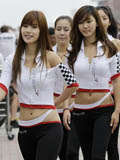 韩国F1赛车宝贝 越野越美丽